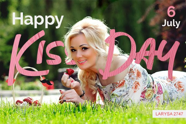 Choose the sweetest kiss of a lady on Kiss Day! Choose the sweetest kiss of a lady on Kiss Day!