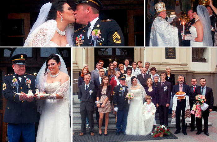 How to marry a Ukrainian girl – William and Olga wedding