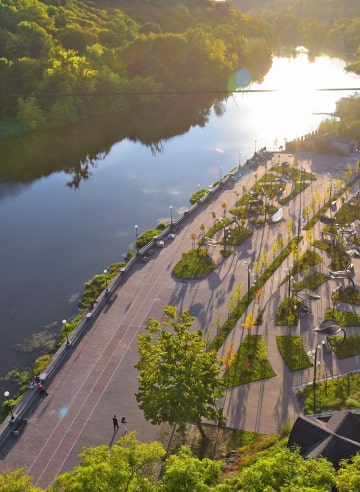 Green areas of Zhytomyr