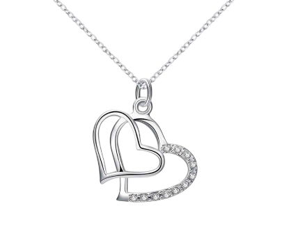 Two hearts pendant